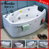 诺威利尼 亚克力 浴缸 1.4m 浴池 小浴缸 冲浪浴缸 椭圆 按摩浴缸