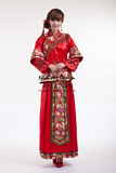 新款秀禾服绣禾服新娘中式礼服结婚旗袍龙凤褂红色中式婚礼典礼服