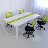 办公家具员工培训桌简易板式会议桌简约现代条形长桌会议桌椅组合