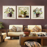 欧式装饰画客厅花卉餐厅墙画玄关壁画单幅挂画沙发背景墙有框画