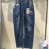 巴拉巴拉2016夏新款童装 男童纯棉牛仔长裤 22082161401 标准型