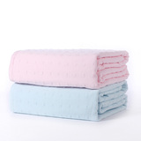 外贸纯棉毛巾被简单素雅 幽香双层毛巾被宝宝盖毯亲肤柔软