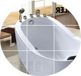 品牌浴缸椭圆形独立式浴缸1.2米1.3米1.4米1.5米空缸冲浪按摩浴缸