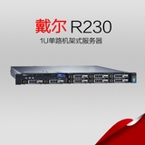 戴尔/Dell PowerEdge R230 1U机架式WEB服务器E3-1220V5/4G/500G