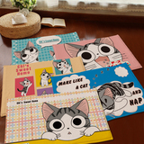 起司猫地垫日本动漫甜甜私房猫卡通定制尺寸地毯卧室门厅厨房脚垫