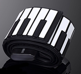 2016新款88键可充电手卷加厚手感带外音喇叭便携式软钢琴