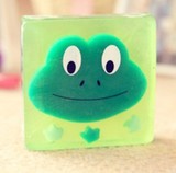 儿童透明卡通精油手工皂礼品 创意可爱实用宝宝高档包装香皂礼盒
