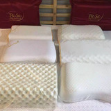 泰国pasa乳胶枕头颈椎病纯护颈枕按摩枕芯天然橡胶