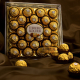 意大利进口零食 榛果威化费列罗金莎巧克力T24钻石礼盒装情人礼物