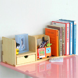 （单款）收纳书架实木架类简易学生书架简易小书架储物架置物架