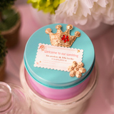 欧式皇冠喜糖盒马口铁个性创意结婚礼盒定制名字喜糖盒子批发特价