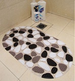 PVC浴室防滑垫 带吸盘超大号加厚卫生间淋浴房地垫 浴缸洗澡脚垫