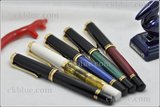 现货!德国百利金Pelikan M400钢笔 黑金/白乌龟/绿条/蓝条/红条
