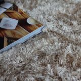 地毯卧室床边长方形满铺现代简约客厅茶几地毯纯色可定做定制手洗
