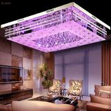 飞利浦长方形水晶灯现代简约卧室大气客厅灯led节能1.2米吸顶灯具