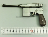 新款仿真玩具全金属1:2.05毛瑟M1932 手枪驳壳枪模型不可发射子弹