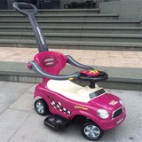 婴儿童滑行车童车四轮溜溜宝宝学步车玩具带音乐扭扭车可坐手推车