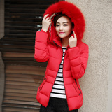 2015冬季新款中年女装羽绒棉服妈妈装韩版修身厚棉衣棉袄外套特价