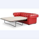 欧式小户型沙发床北欧宜家沙发床美式皮艺1.2 1.5米沙发床 可折叠