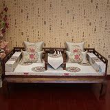 古典刺绣中式罗汉床垫子/红木沙发坐垫/实木沙发垫/木沙发垫/婚庆