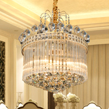 现代灯具中式水晶灯 led大气客厅吊灯创意餐厅灯奢华卧室灯6109