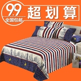 床单单件双人学生宿舍卡通床单1.8被单单件单双人床1.5/1.6/2.3米