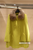 名典屋专柜正品代购2014年冬装中褛羊毛大衣 E144OZ559/E1440Z559