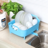 新款塑料碗柜超大号带盖厨房沥水碗架放碗碟筷餐具置物架收纳盒