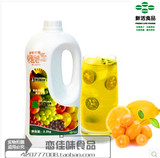 鲜活黑森林金桔柠檬汁 1:9高倍浓缩果汁 2.2公斤 饮料原料批发