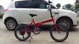 男式女式儿童自行车20英寸变速自行车折叠单车折叠车自行车