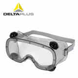 代尔塔PC防化护目镜透明防护眼镜防尘防风劳保眼镜间接通风101124