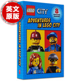 英文原版Scholastic Adventures In Lego City8册乐高分级读