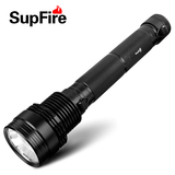 SupFire神火HID-35W 充电氙气强光手电筒黄光500米探照灯远射