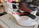 ShoeBox鞋柜16春季新款简约舒适纯色镂空后跟尖头女鞋1116202215