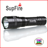 LED强光手电筒SupFire神火L6高续航高亮度充电手电26650大容量