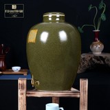 景德镇陶瓷酒坛10斤20斤30斤50斤手工雕刻酒瓶酿白酒酒缸茶叶末