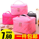 韩国时尚手提化妆包 收纳包 专业化妆手提袋 大容量可折叠女包