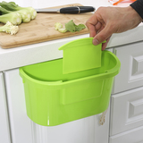 艾仕可 厨房垃圾篮塑料桌面收纳盒多功能垃圾桶可水洗储物盒