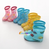 包邮宝宝雨鞋卡通可爱男女儿童雨靴小孩防滑水鞋幼儿园雨鞋水鞋