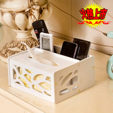 欧式客厅茶几多功能纸巾盒创意厕所抽纸盒木质遥控器桌面收纳盒