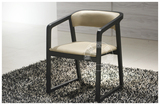 木椅世家意大利优雅餐椅北欧宜家全实木餐椅样板房设计师椅
