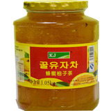 韩国正品 经典 KJ蜂蜜柚子茶 1050g 蜜炼果味 茶冲饮品
