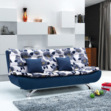 多功能沙发床1.2米小户型实木折叠两用沙发床1.5 1.8米布艺可拆洗
