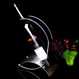 欧式不锈钢红酒架 创意家居装饰品 简约葡萄酒架 餐桌红酒架