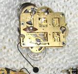 机械闹钟零件钟配件闹轮（90年代库存闹钟机芯）特价钟表