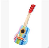Classic World可来赛 吉他2804 木质 儿童启蒙玩具 缤纷彩色