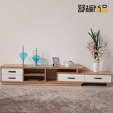 现代简约实木电视柜板式家具客厅家具组合电视柜伸缩电视柜