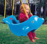美国STEP2儿童玩具海豚秋千吊椅 宝宝婴儿秋千室内户外悬挂秋千