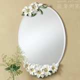 镜欧式镜装饰家居新款镜子复古挂壁鏡欧式壁挂镜子化妆镜田园浴室