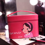 韩版化妆包批发韩国时尚大容量化妆箱收纳包可爱卡通化妆品赠品包